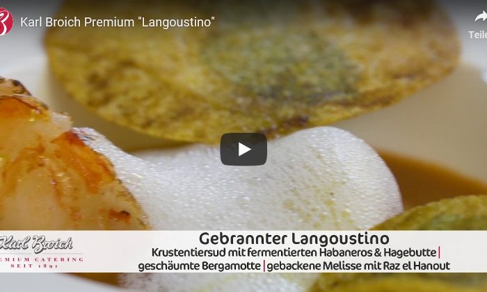 Gebrannter Langoustino | BROICH Catering